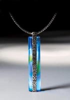 Liuli+ Silver art necklace