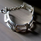 original design, handmade silver earring