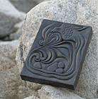 Cherry crystal sterling silver necklace